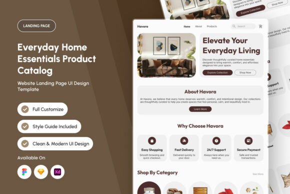 Havora - Home Product Catalog Landing