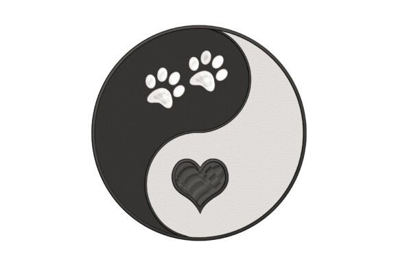 Heart Paw Yin Yang