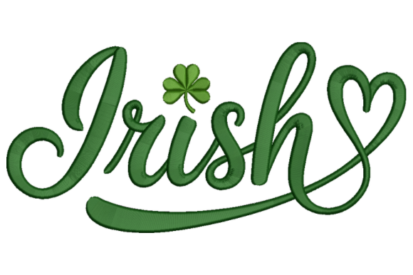 Irish Shamrock Script
