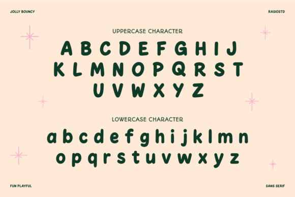 Jolly Bouncy Font - Preview 1
