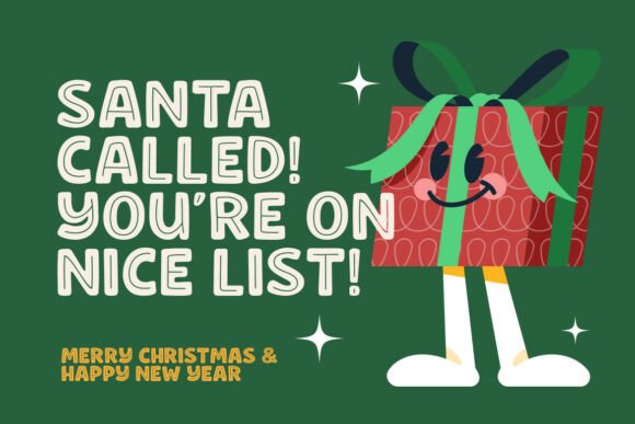 Merry Harmony Font PNG with transparent background - Preview 3