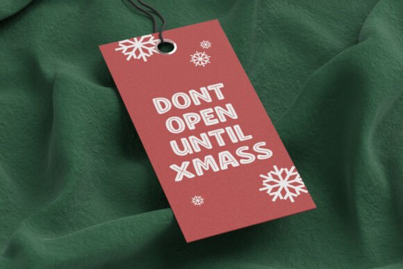 Merry Harmony Font PNG with transparent background - Preview 4