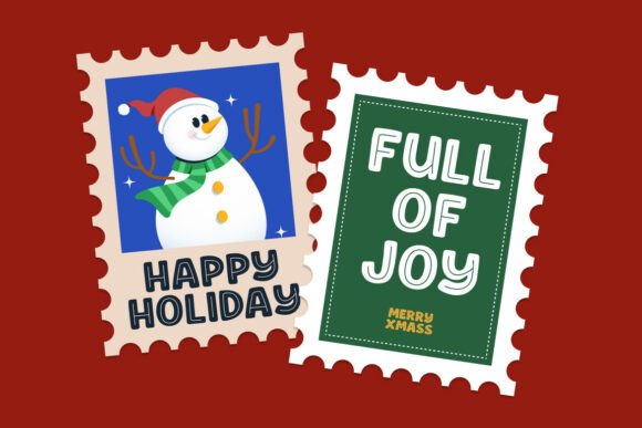Merry Harmony Font PNG with transparent background - Preview 5