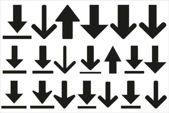 Modern Download Symbol Icon Logo Graphic Icons By Grafica