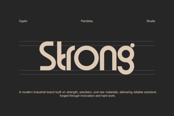 Ogafo Font PNG with transparent background - Preview 2