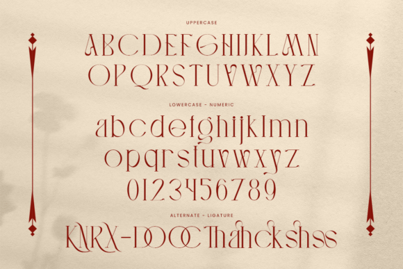 Rocmils Font PNG with transparent background - Preview 1