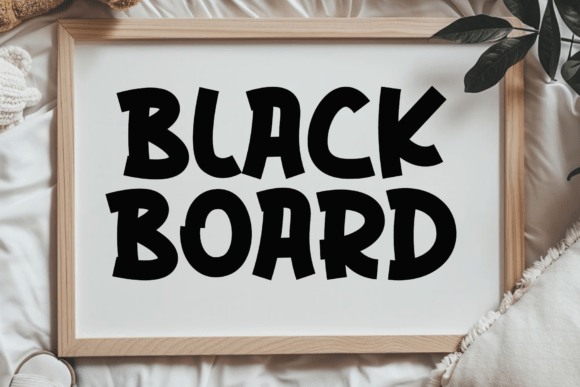 Simple Holes Font PNG with transparent background - Preview 3