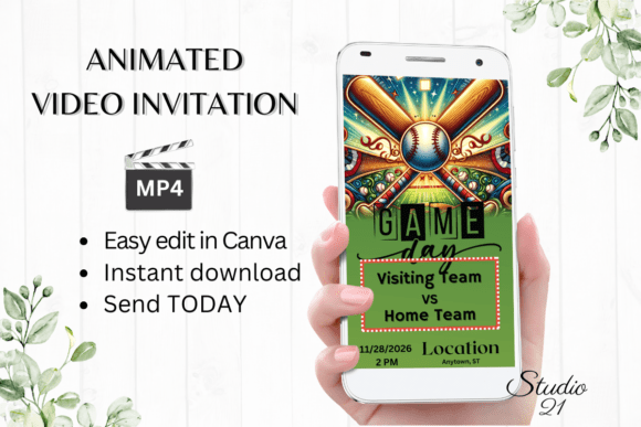Baseball Game Invitation