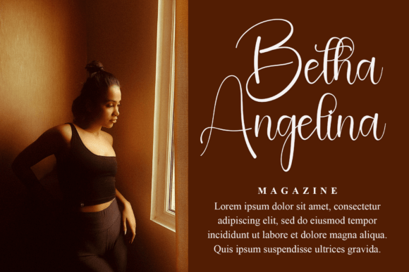 Beautiful Sunshine Font - Preview 1