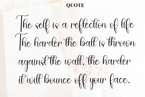 Beautiful Sunshine Font - Preview 5