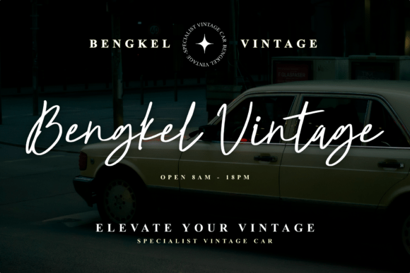 Blastery Signature Font - Preview 3