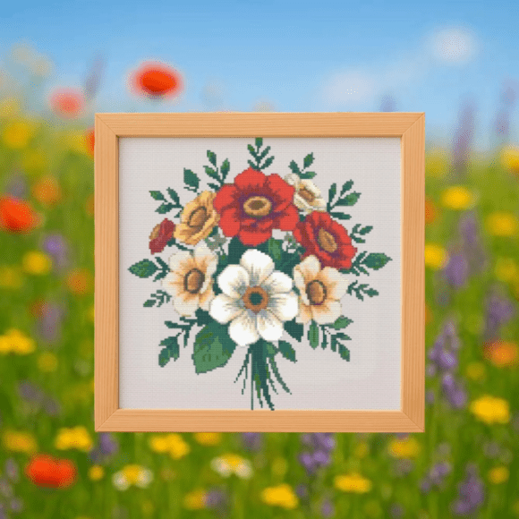 💐Blossom Bunch Cross Stitch Pattern