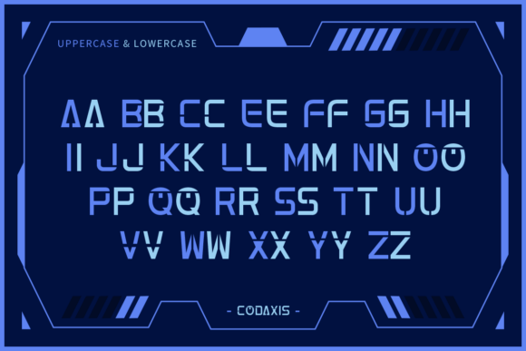 Codaxis Font - Preview 1