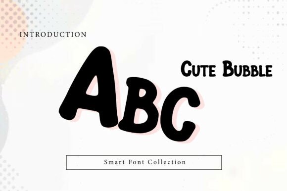 Cute Bubble Font - Preview 1