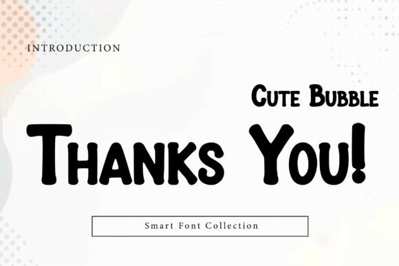 Cute Bubble Font - Preview 2