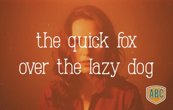 Darkorange Font - Preview 1