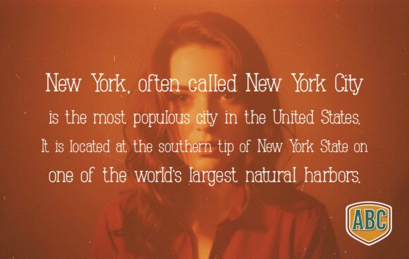 Darkorange Font - Preview 2
