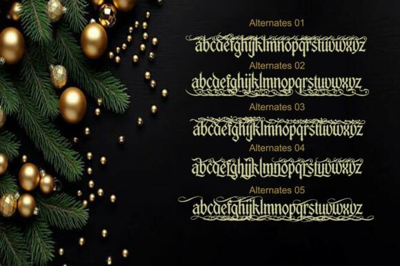 Diloma Font PNG with transparent background - Preview 2