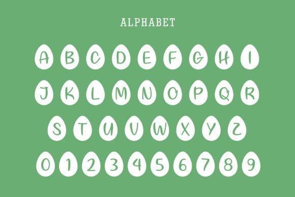 Easter Eggs Font - Preview 2