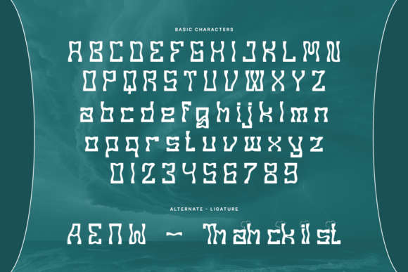 Flowleyn Font - Preview 1