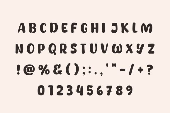 Fresh Bubble Font - Preview 5