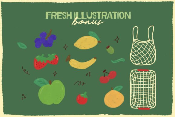 Fresh Bucket Font font preview - 4