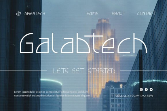 Lost in Astra Font PNG with transparent background - Preview 3