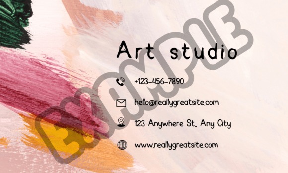 Paint Stroke Font PNG with transparent background - Preview 6