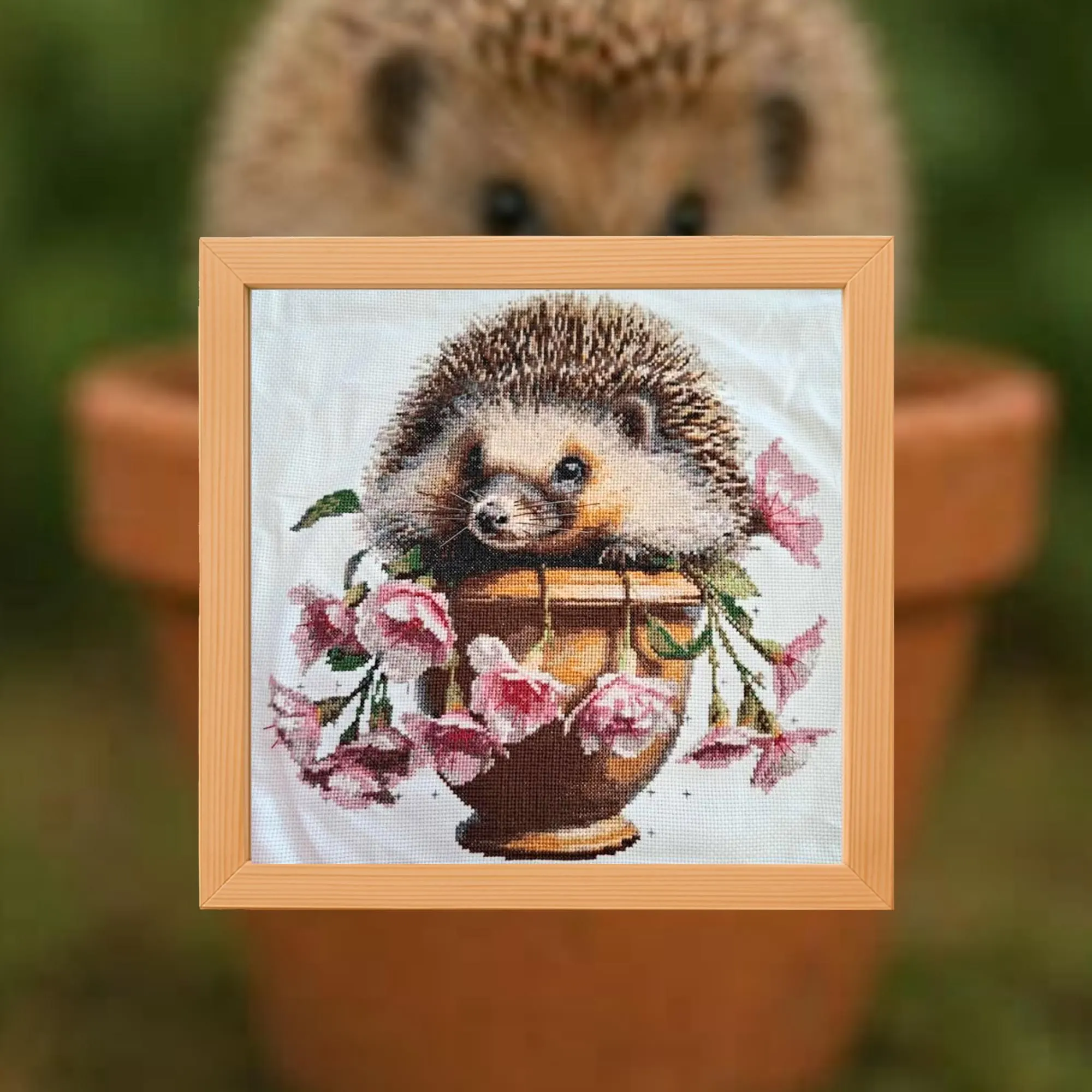 Prickles and Petals Cross Stitch