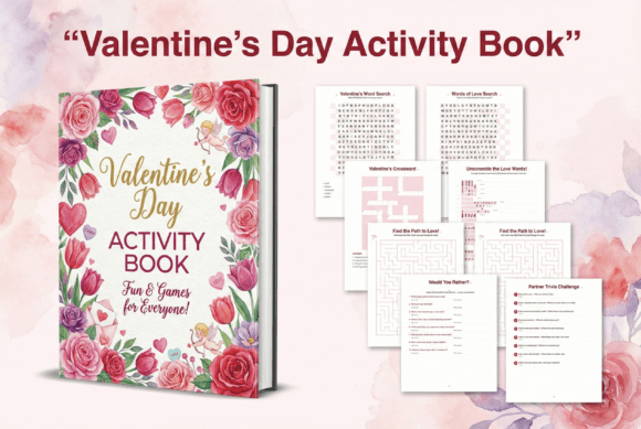 💘Valentines Day Activity Book💘