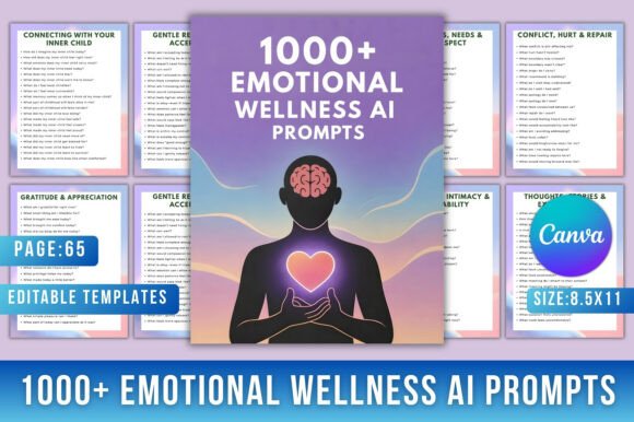 1000+ Emotional Wellness AI Prompts