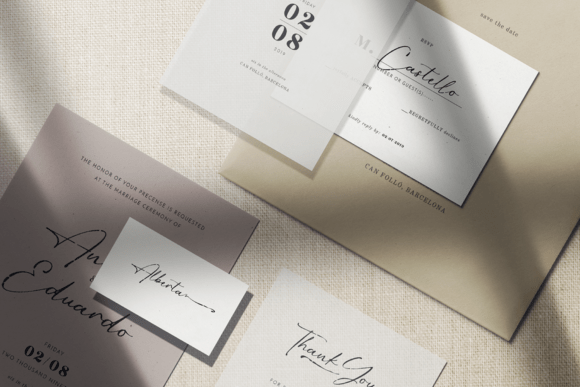 Adoreline Font - Preview 4