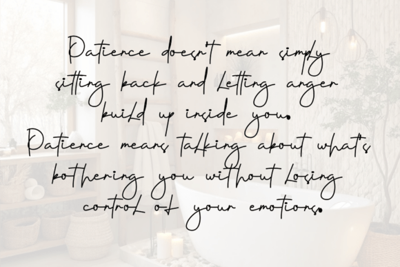 Bathine Font - Preview 4