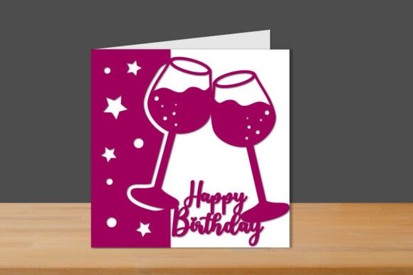 Birthday Papercut Card, Birthday Card