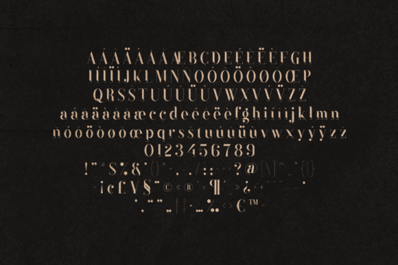 Black Goose Font - Preview 4
