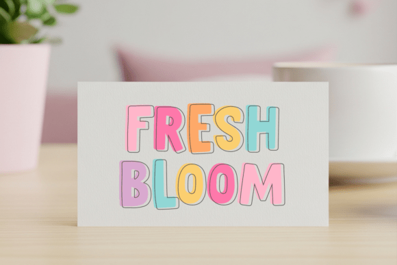 Charming Chunky Font - Preview 4