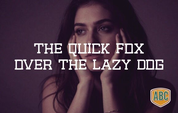 Darkviolet Font - Preview 1
