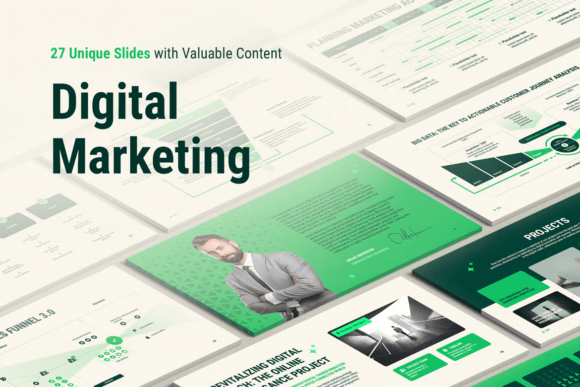 Digital Marketing Planning PowerPoint