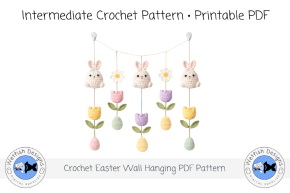 Easter Wall Hanging Crochet Pattern