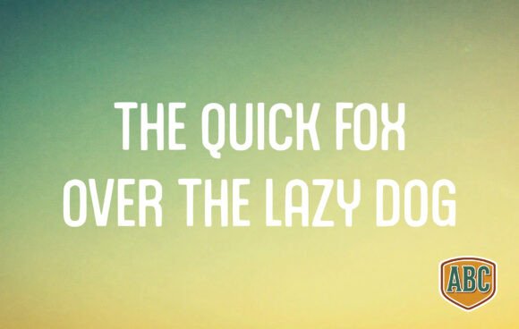 Greenyellow Font PNG with transparent background - Preview 1