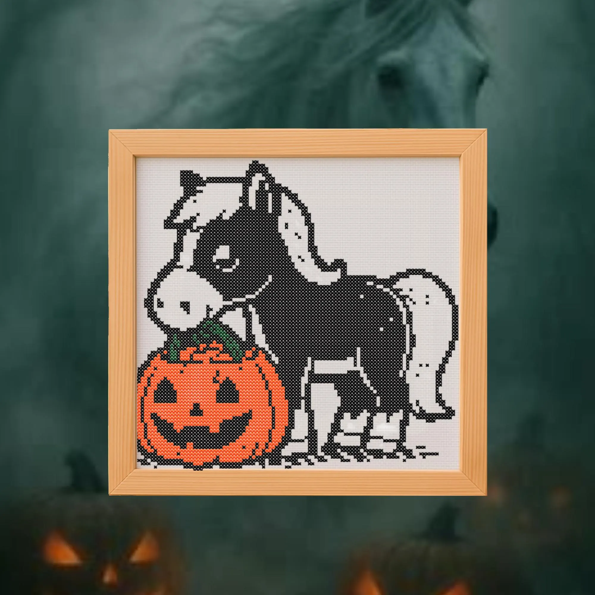 🎃Halloween Horse Cross Stitch Pattern
