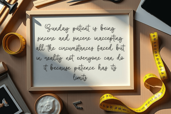 Healing Saturday Font - Preview 1