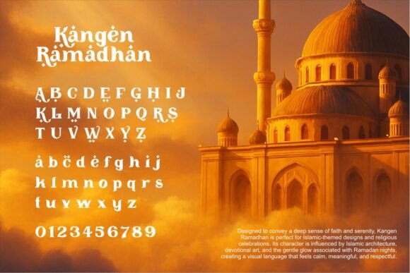 Kangen Ramadhan Font - Preview 1