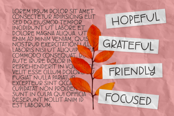 Keep Warm Font PNG with transparent background - Preview 1