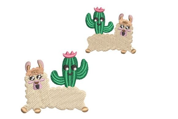 Nursery Llamas and Cacti