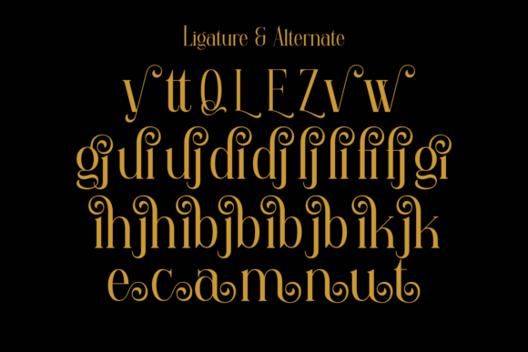 Quiet Lumie Font PNG with transparent background - Preview 4