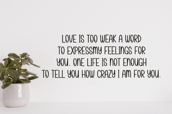 Shine Valentine Font PNG with transparent background - Preview 1