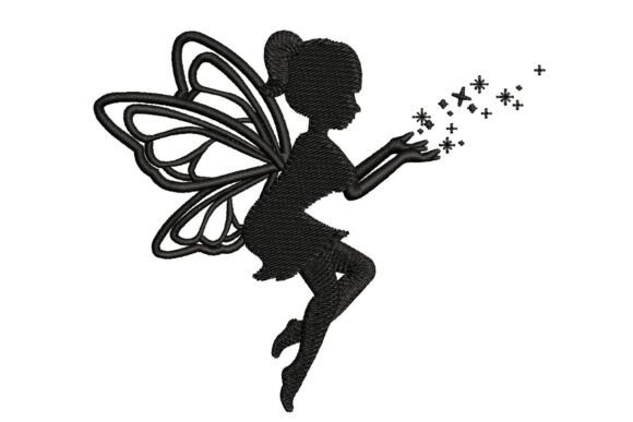 Silhouette of a Fairy