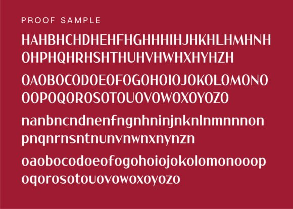 Skannia Font font preview - 1