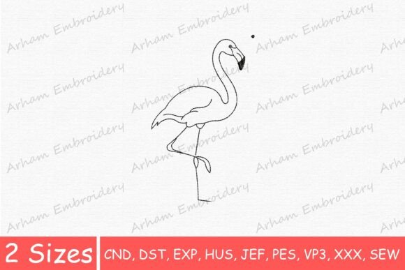 Tropical Flamingo, Elegant Flamingo Bird
